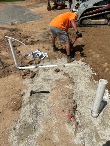 RV Park - Rough in Plumbing